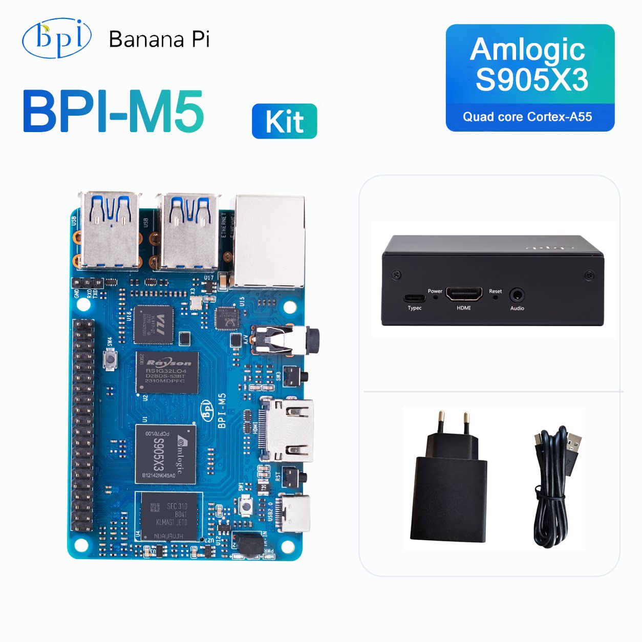 Banana Pi Bpi-M5 - Paquete de Venta Caliente de la