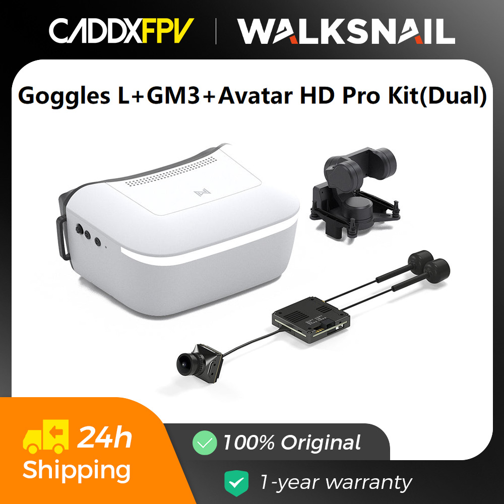 Gafas Caddx Walksnail Avatar H - Fpv Goggles Avatar Hd Receiver reseña y precio